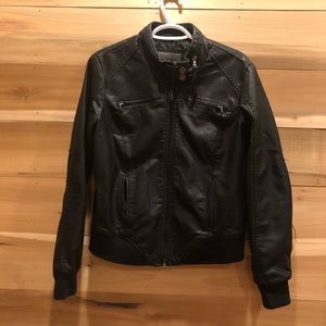 Ci Sono faux leather jacket!! great condition!